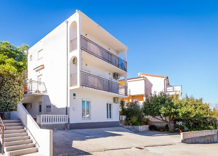 With Parking Spaces Arbanija, Ciovo - 7543 Διαμέρισμα Τρογκίρ