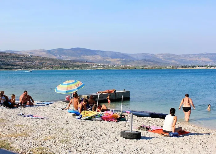 With Parking Spaces Arbanija, Ciovo - 7543 Апартаменты *